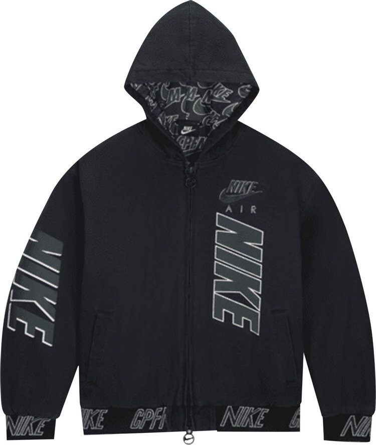 

Куртка Nike x Cactus Plant Flea Market Work Jacket 'Black', черный