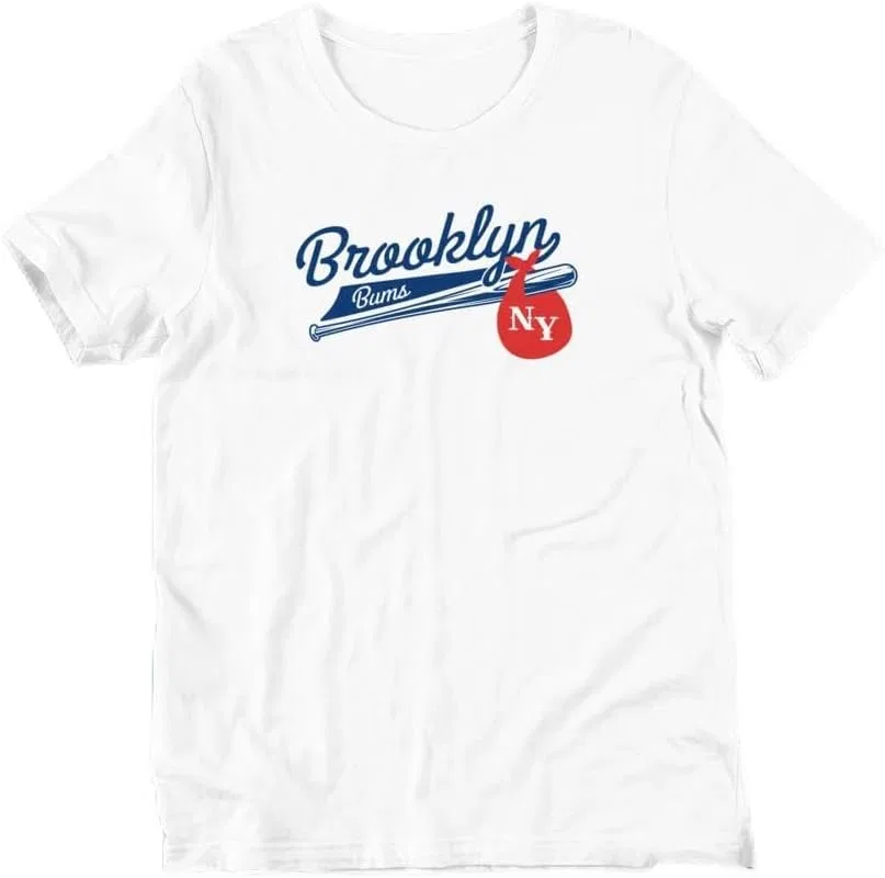 Мужская футболка с принтом Brooklyn Bums, White