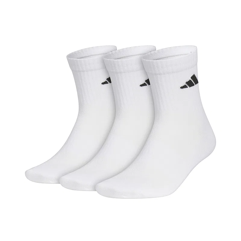 Женские носки с длинным голенищем, комплект из 6 пар, Adidas, 6 Pack (White) — фото 3
