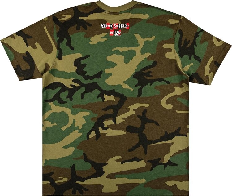 Футболка Supreme x ANTIHERO ICE Tee 'Woodland Camo', разноцветный — фото 3