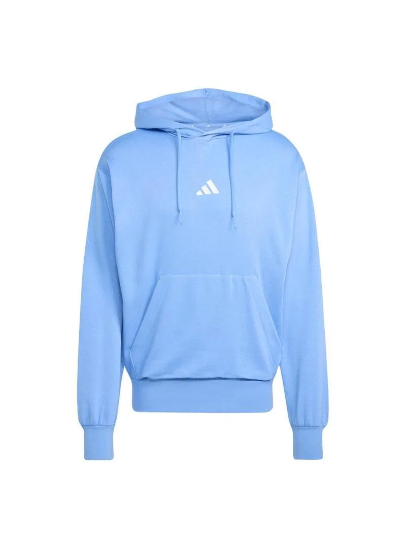 Мужское худи из флиса с капюшоном Adidas Essentials, Blue