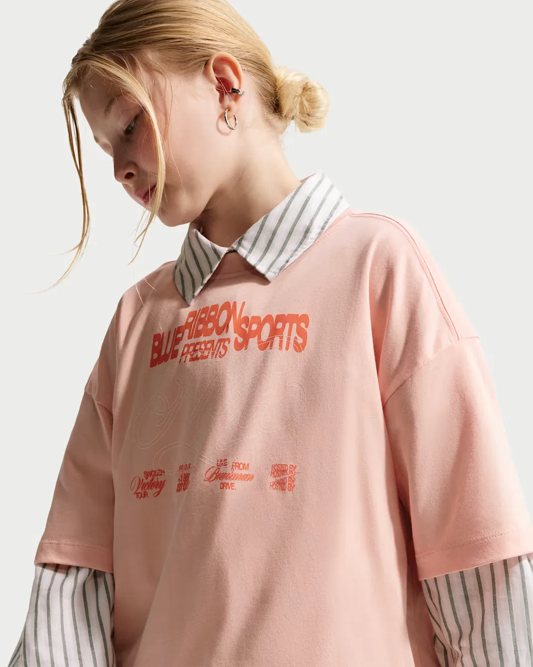 Футболка большого размера для детей постарше Nike Sportswear, Arctic Orange — фото 3