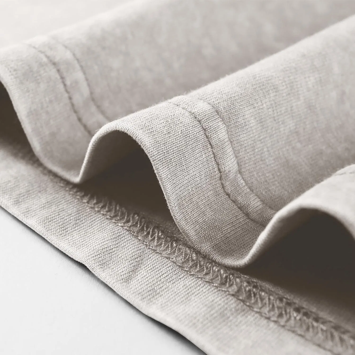 Мужская футболка свободного кроя с цветочным принтом, Beige — фото 4