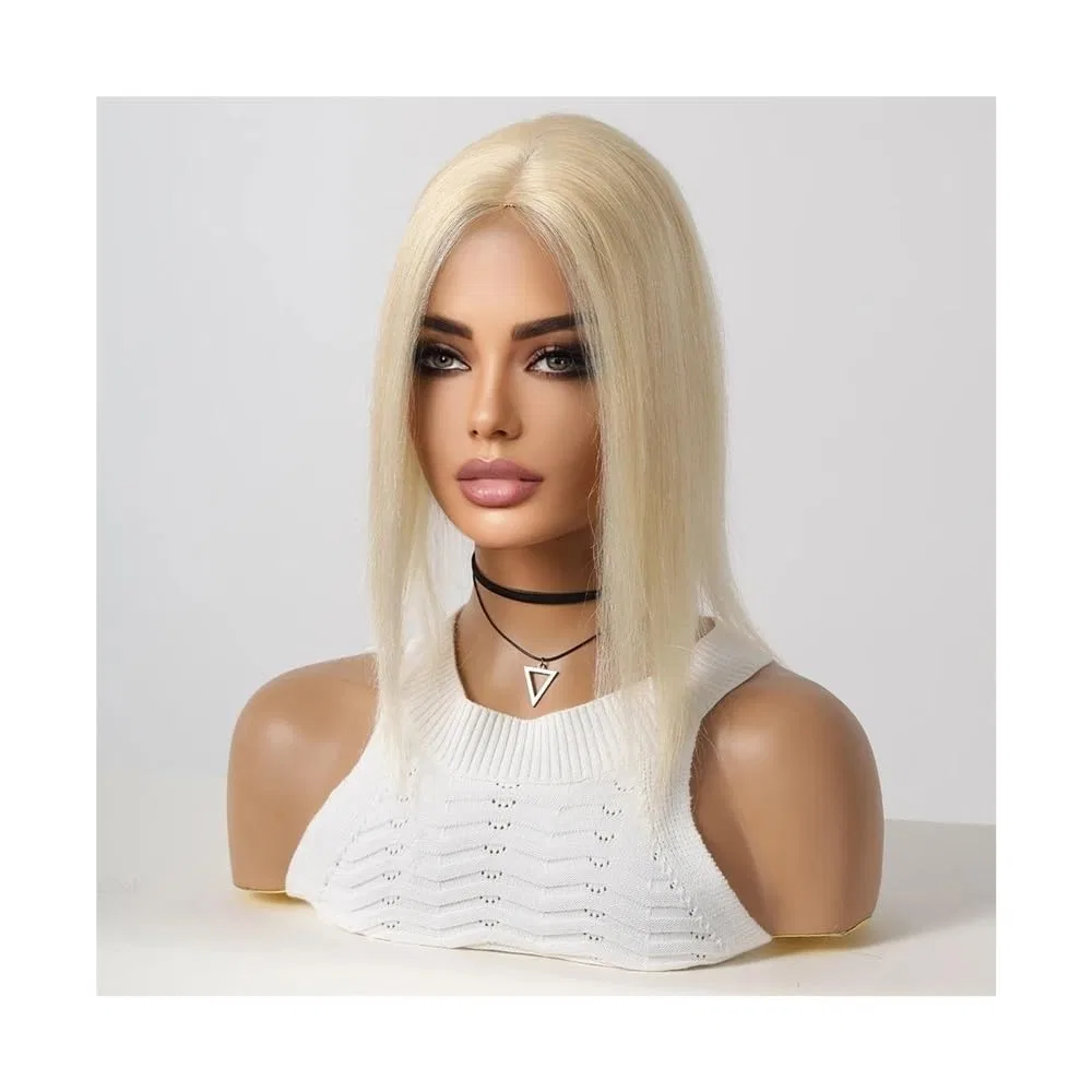 Накладка для волос из натуральных волос Remy Yuhanxinheshe, Blonde