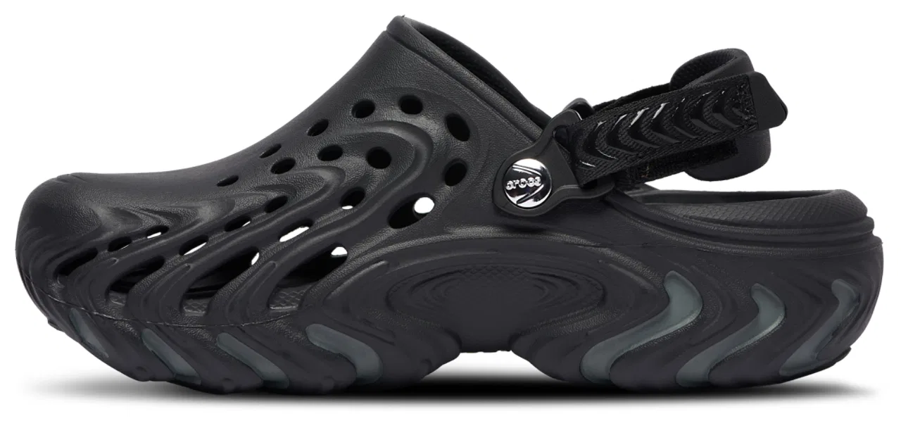 Детские клоги для мальчиков Echo II, Crocs, Black Black — фото 2