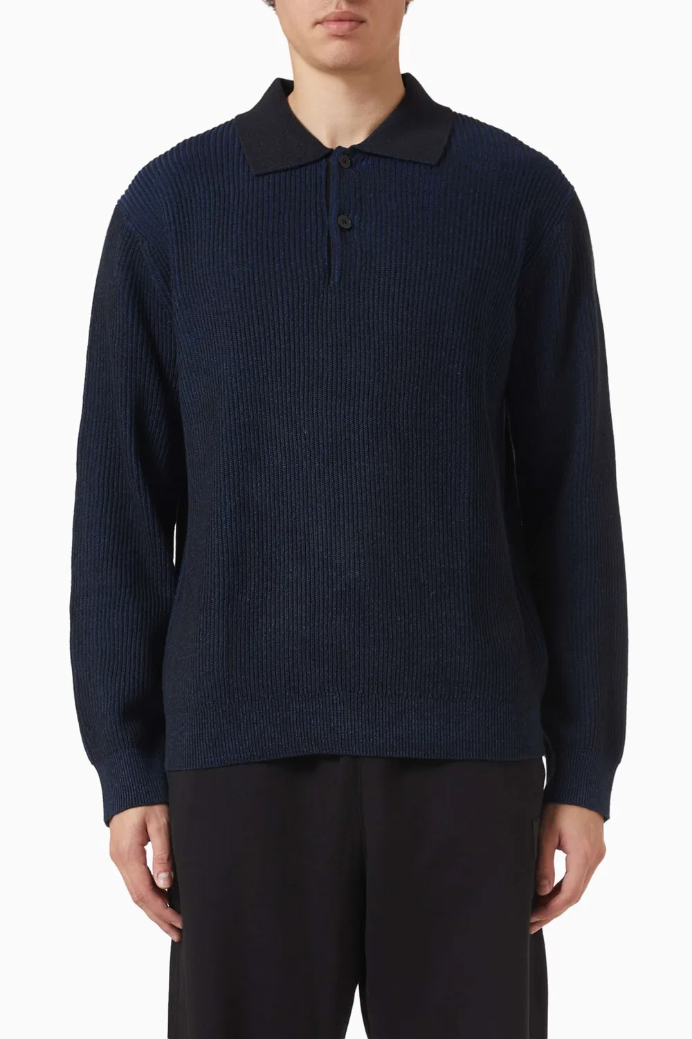 Пуловер хлопковый Polo Calvin Klein