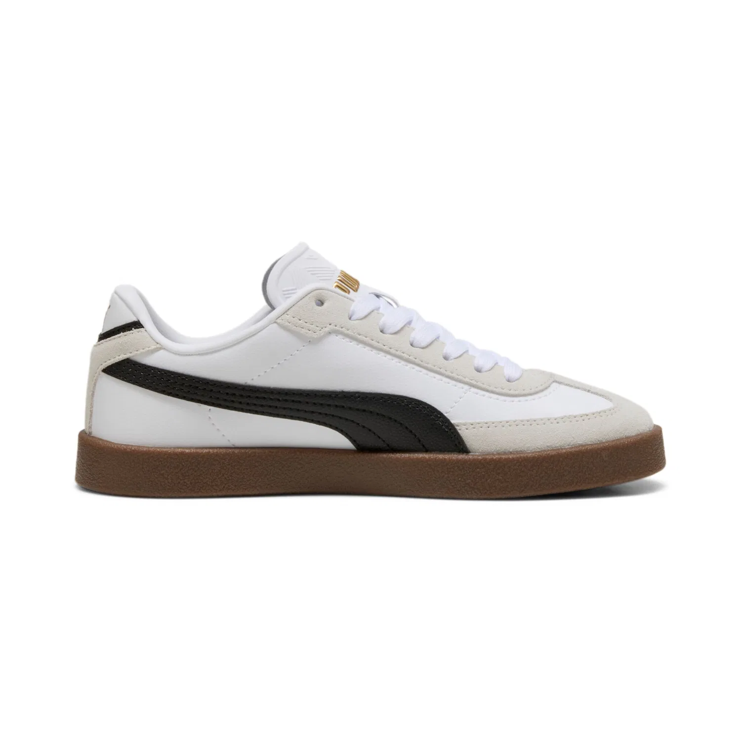Детские кроссовки с низким профилем PUMA Club II Era JR, PUMA White-PUMA Black — фото 3