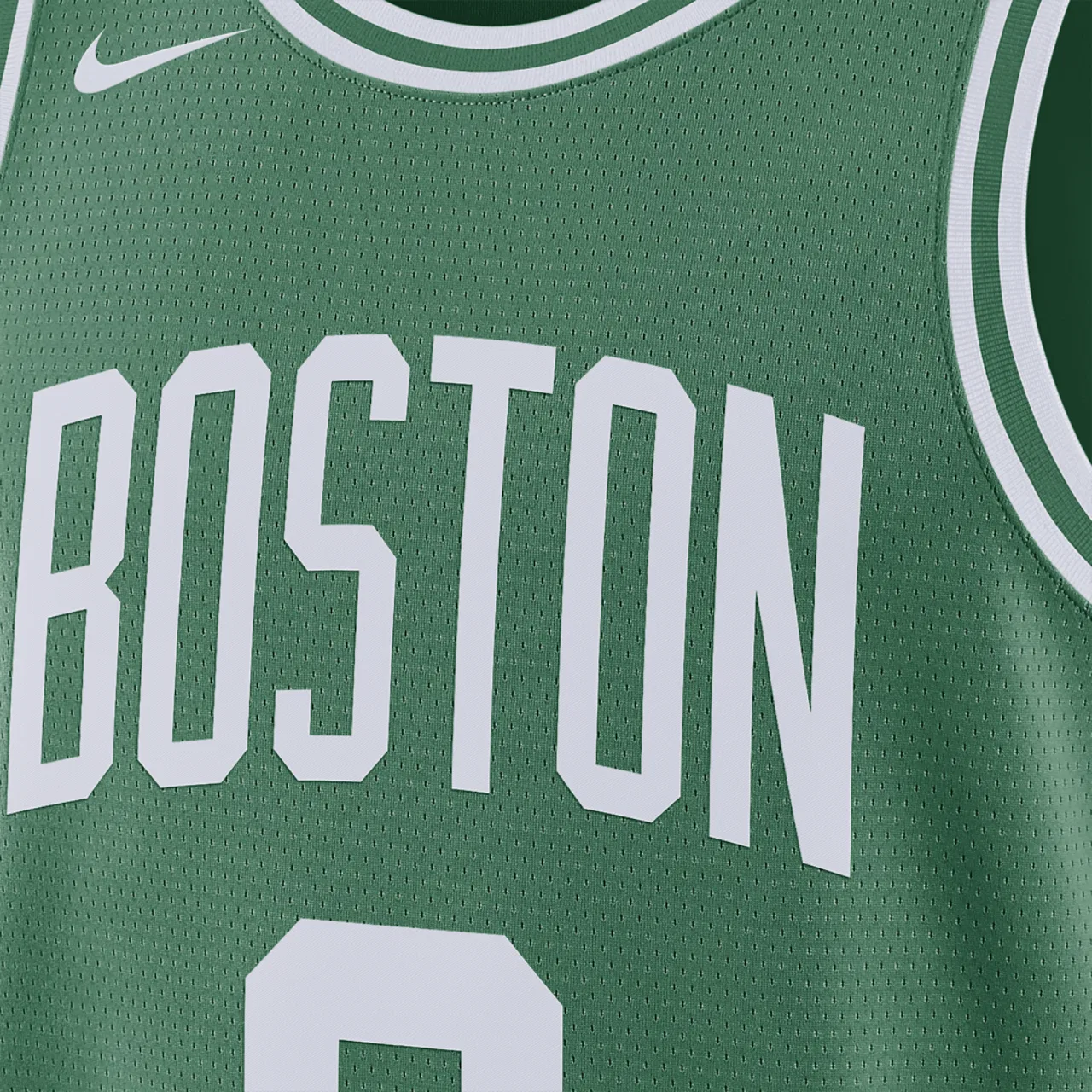 Мужская баскетбольная джерси Swingman Icon Nike, зеленый/белый — фото 3