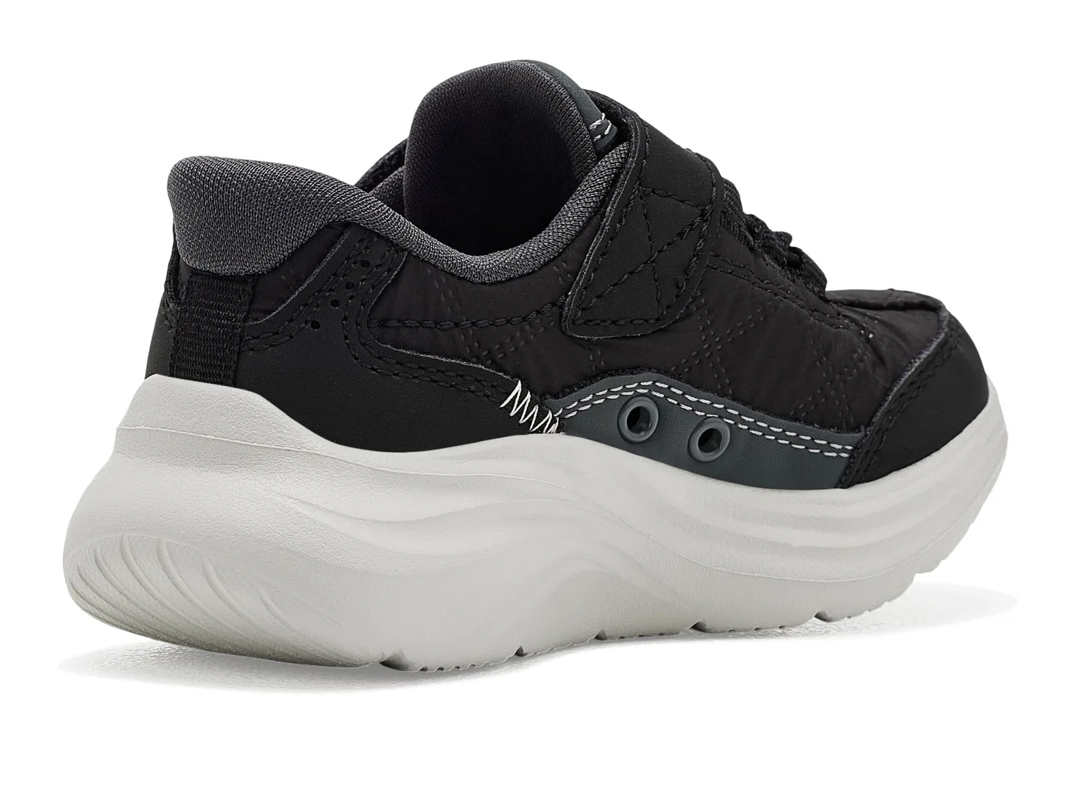Кроссовки Hands-Free Slip-Ins-Comfy Sprints 404210N (для малышей) Skechers Kids, Black/White — фото 4