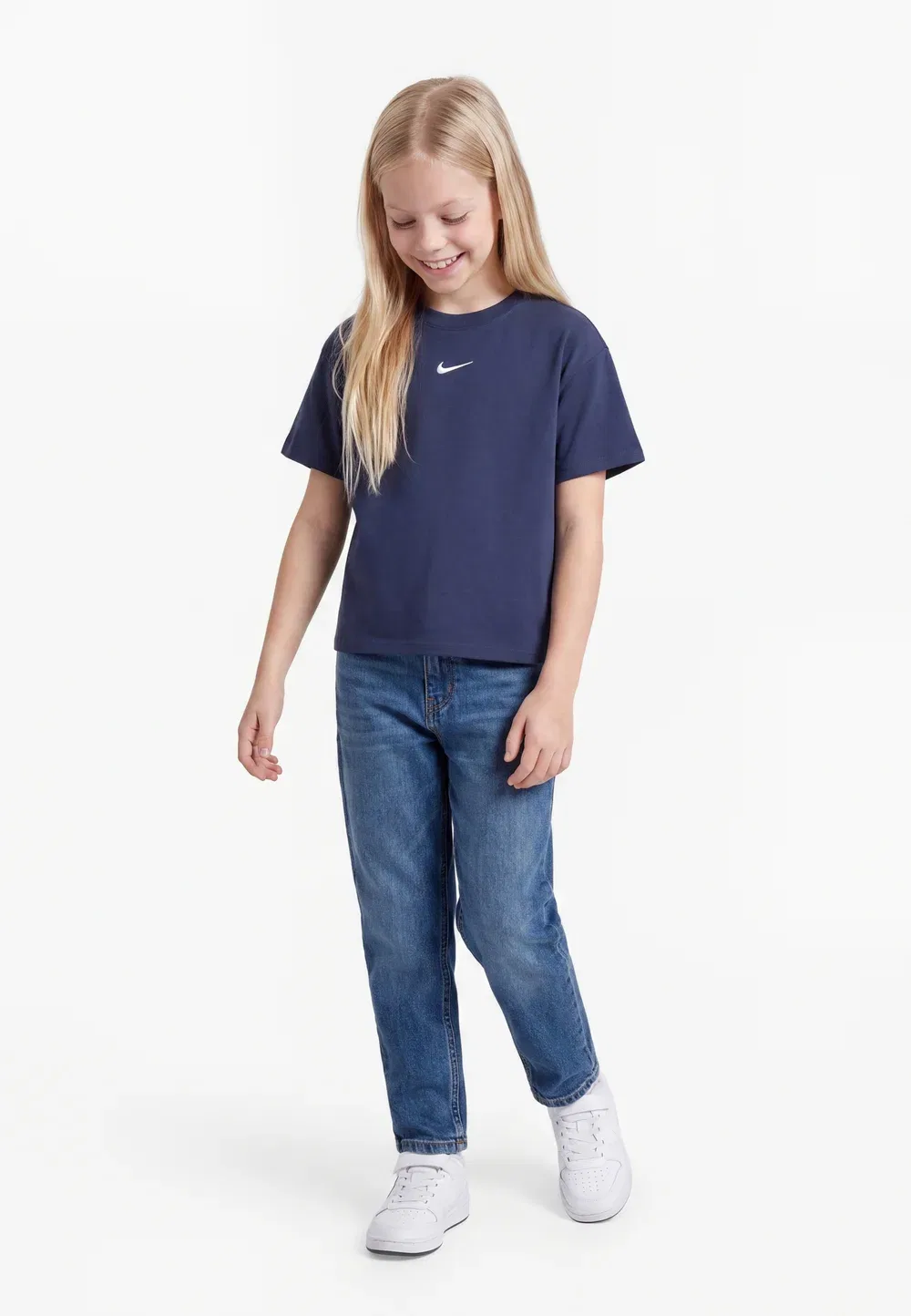 Футболка - базовая футболка Nike Sportswear, Thunder Blue