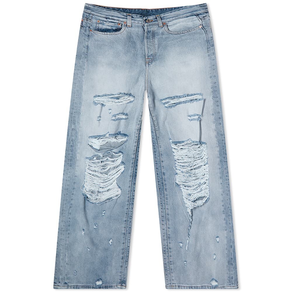 Джинсы VETEMENTS Destroyed Baggy Jean купить по цене от Джинсы VETEMENTS Destroyed Baggy Jean купить по цене от