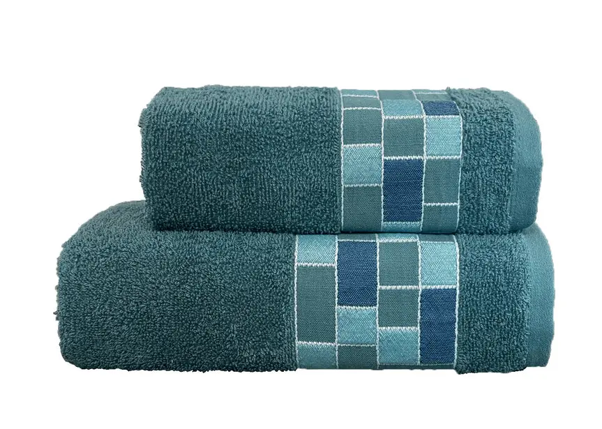 

Набор полотенец Re Sole Simona, 55х105/40х60, сине-зеленый