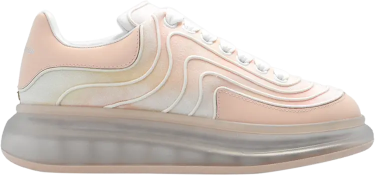 Кроссовки Alexander McQueen Wmns Oversized Sneaker Waves - Rose, розовый