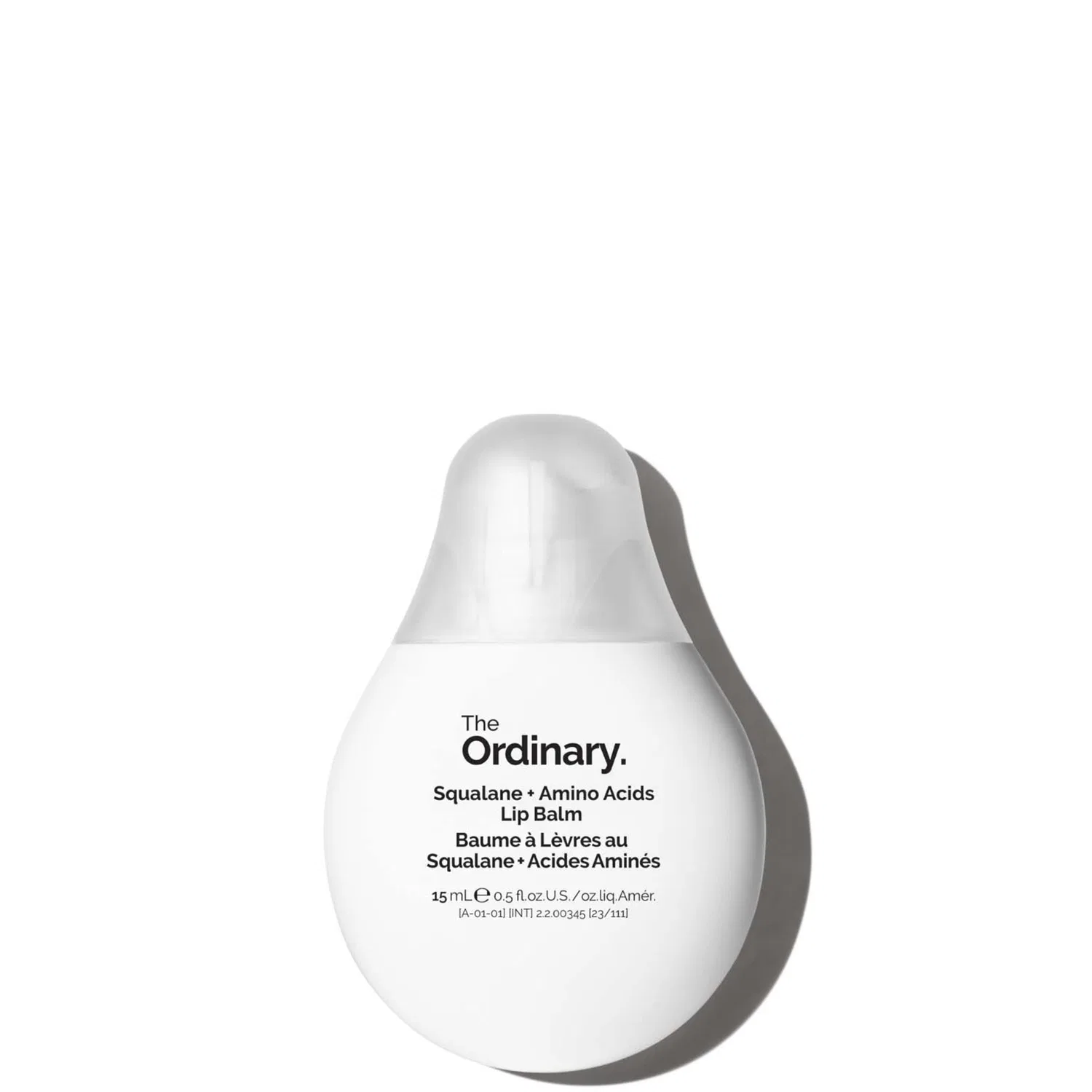 Бальзам для губ с принтом Squalane and Amino Acids The Ordinary, 15 мл