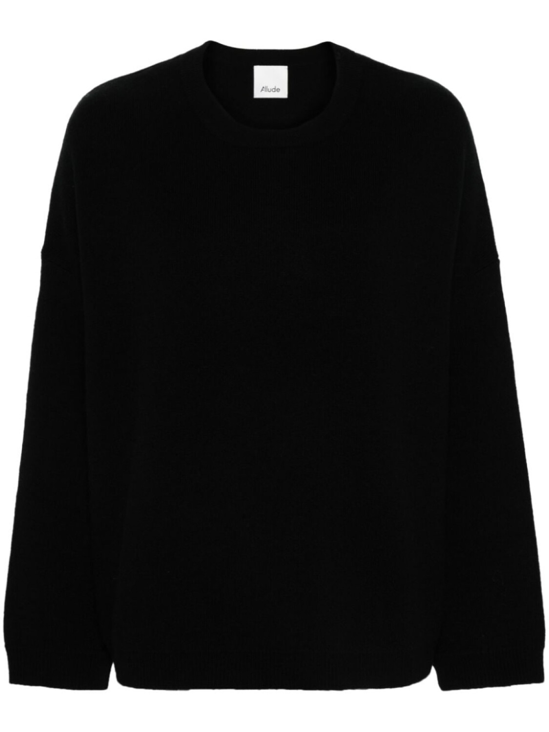 

Allude свитер ребристого плетения, черный
