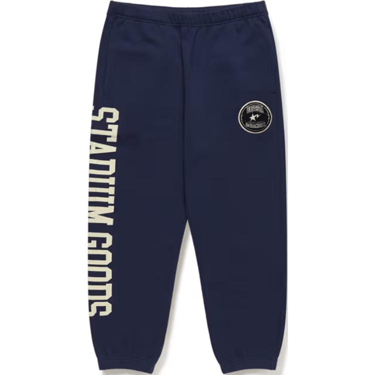 

Bape X Stadium Goods Спортивные штаны A BATHING APE, marine синий
