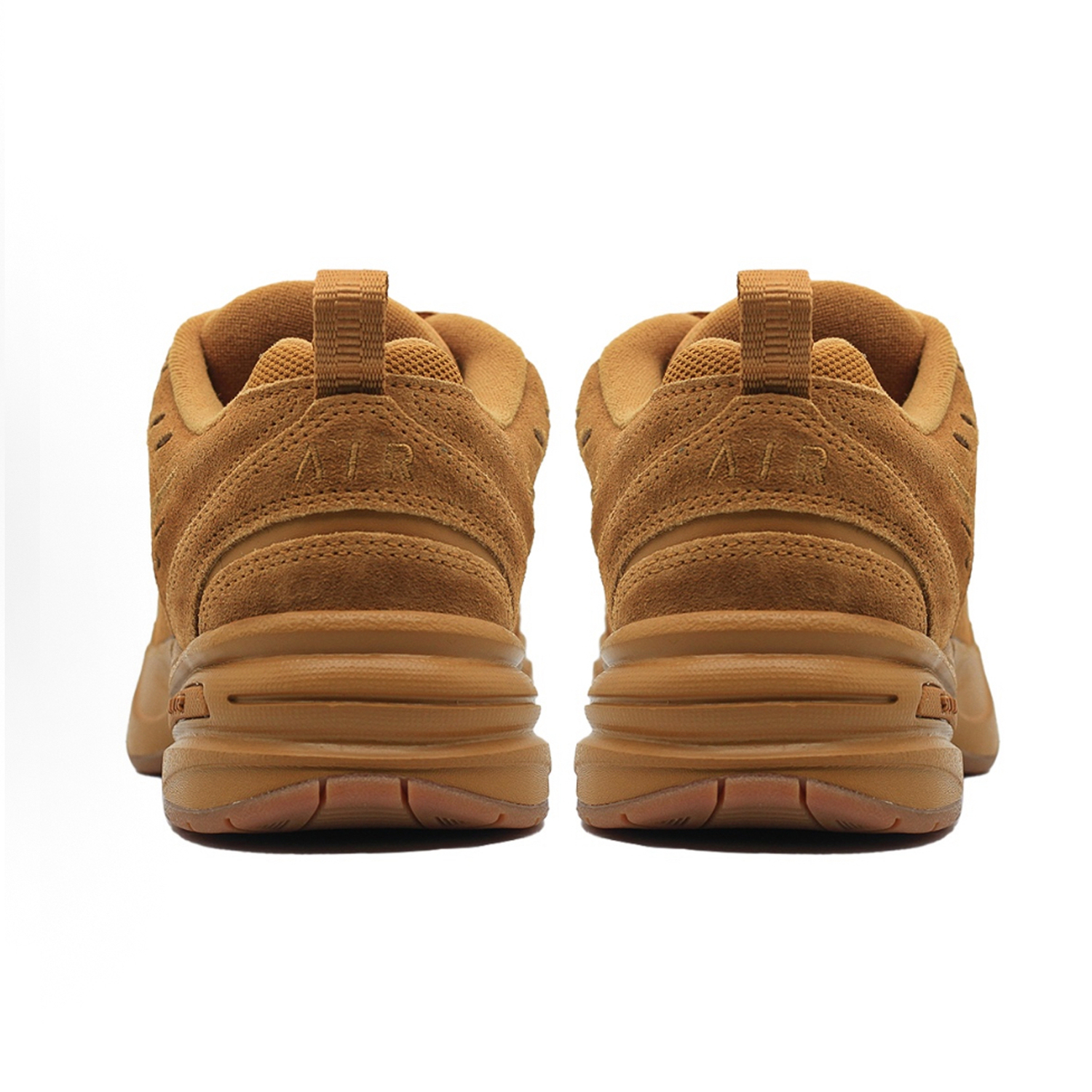Nike Кроссовки Air Monarch 4 Ruins с амортизацией Maillard Style, износостойкие, низкие, массивные, унисекс, черно-коричневые — фото 4