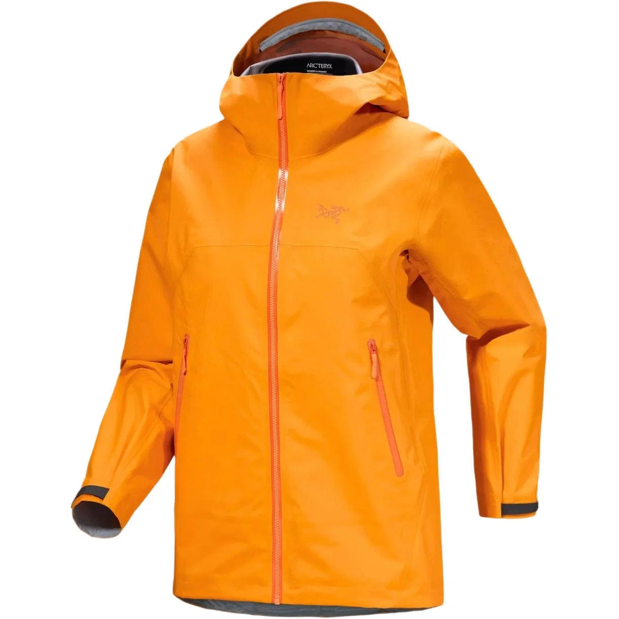 Женская ветровка с длинным рукавом Arcteryx BETA, Bright Flame Orange/Blaze