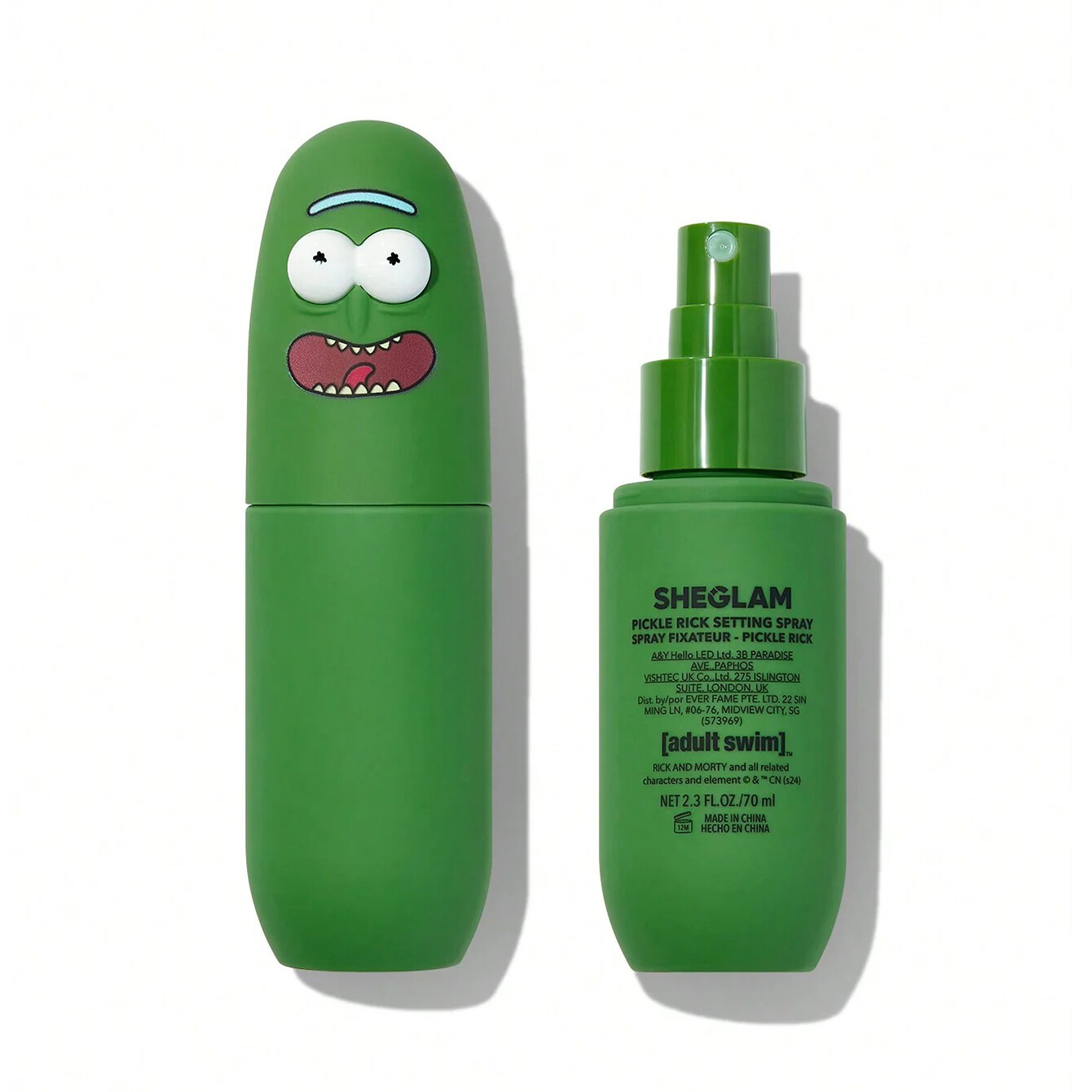 

Фиксатор для макияжа Sheglam x Rick and Morty Pickle Rick, 70 мл