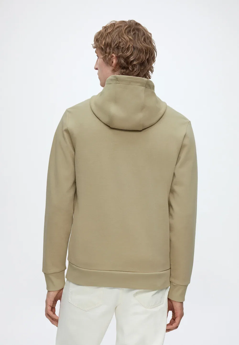 Спенс - толстовка на молнии Boss, Dark Beige — фото 3