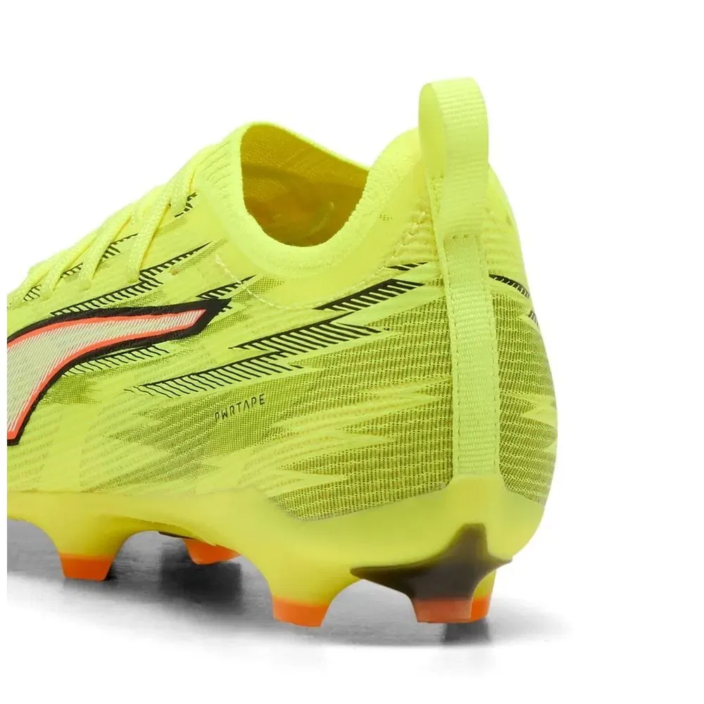Футбольные бутсы детские Ultra 6 Pro FG-AG JR Puma, желтый — фото 2