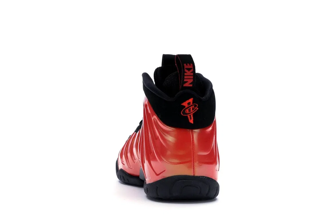 Детские кроссовки Lifestyle Nike Air Foamposite One, Habanero Red / Habanero Red-Black — фото 4