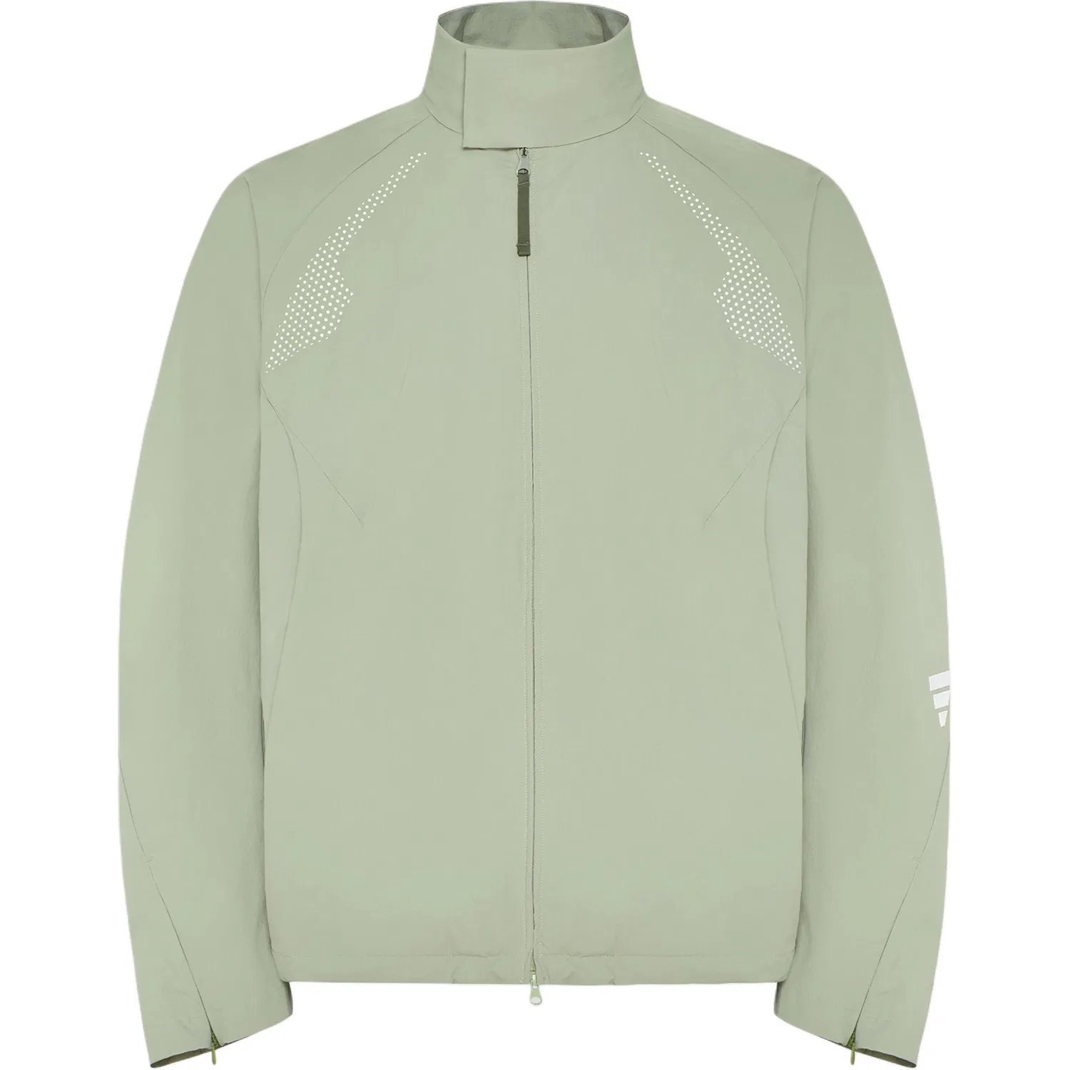 Мужская куртка с высоким воротником Adidas FOS, Halo Green