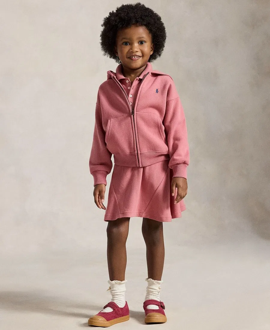 Худи с длинным рукавом, на молнии Polo Ralph Lauren, Canvas Pink — фото 2