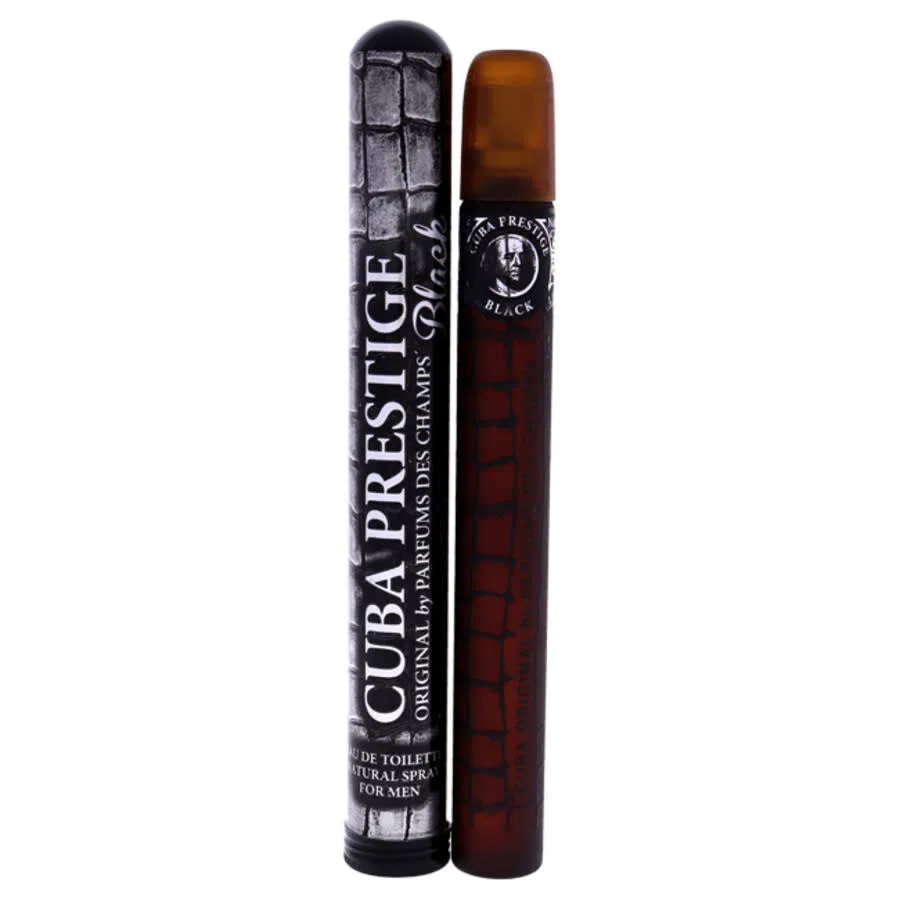 Мужская туалетная вода древесно-ароматическая 35 мл Cuba Prestige Black Cuba Originals