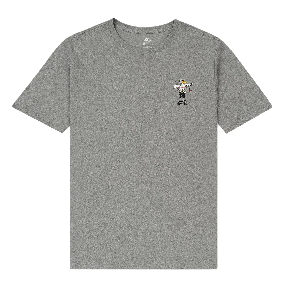 Мужская футболка с круглым вырезом Nike Gray