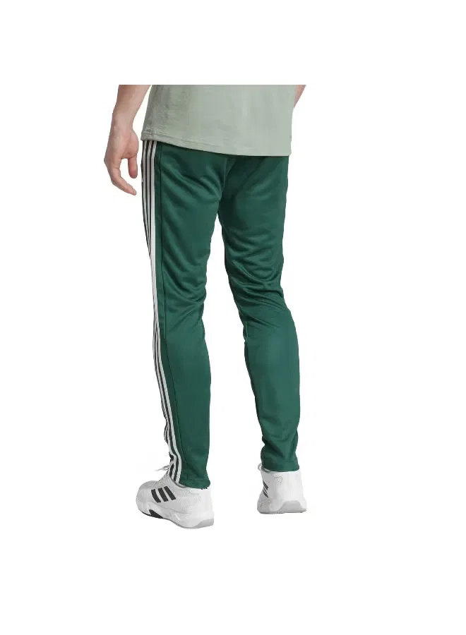 Штаны тренировочные с зауженными брюками Train Essentials 3-Stripes Adidas, зеленый — фото 3