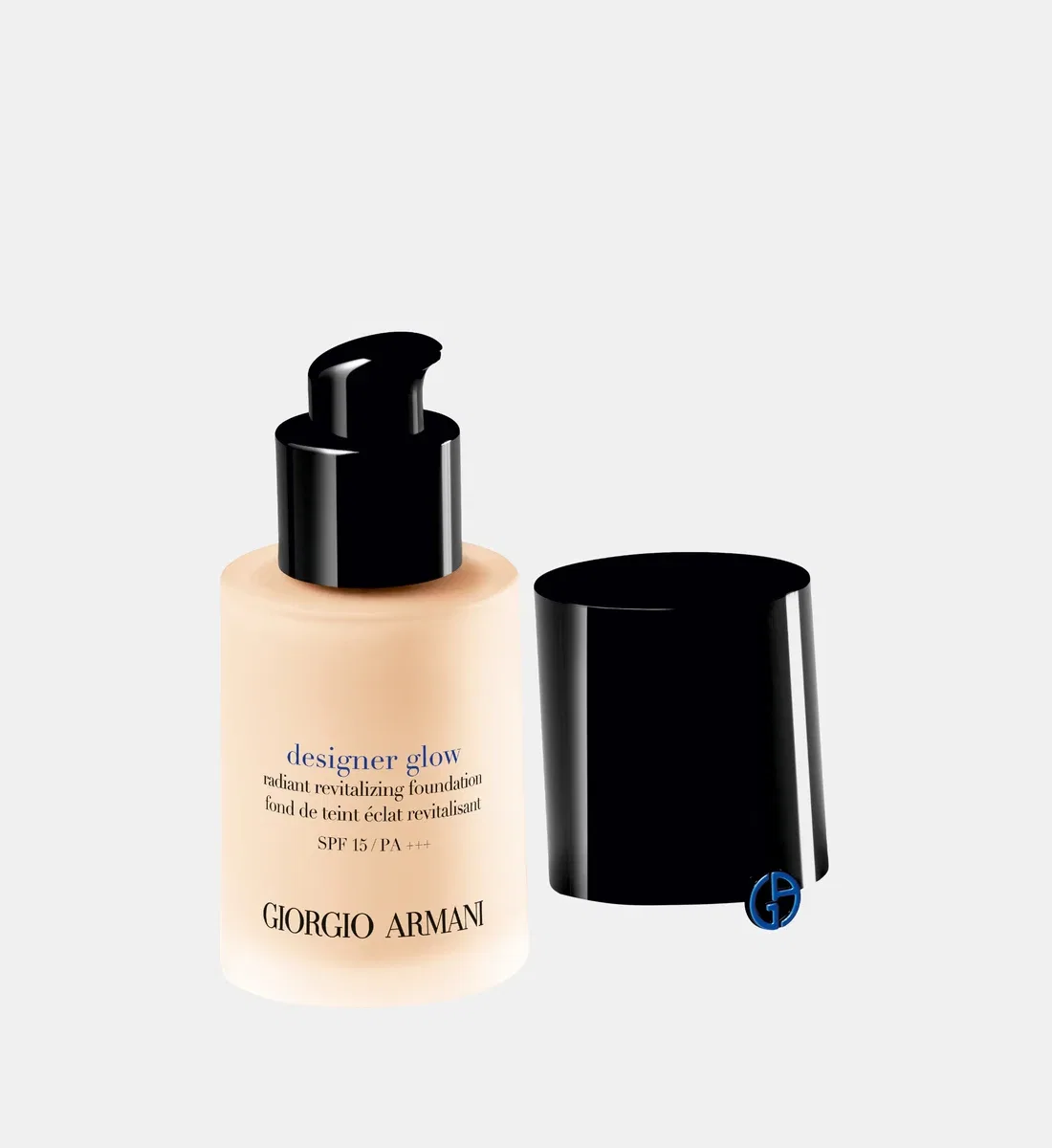 Дизайнерский сияющий тональный крем Giorgio Armani Designer Glow, бежевый — фото 2