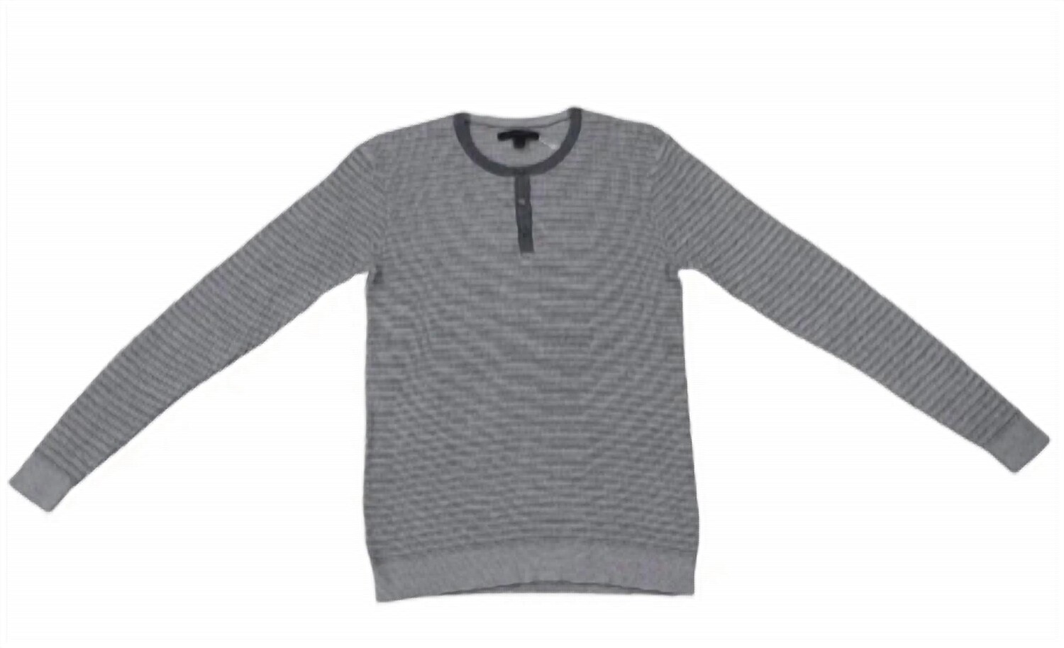 Серые мужские кроссовки Jennings Stripe Waffle Henley John Varvatos, серый — фото 2