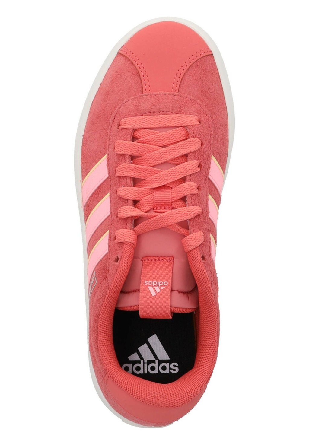Кроссовки на шнуровке adidas, красный — фото 2