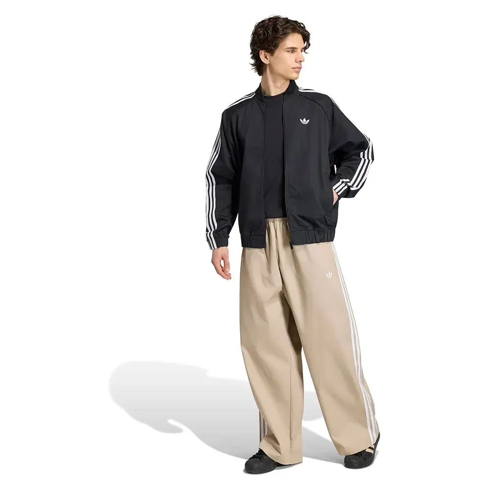 Худи на молнии Adicolor Classics Cotton Twill Adidas Originals, черный — фото 4