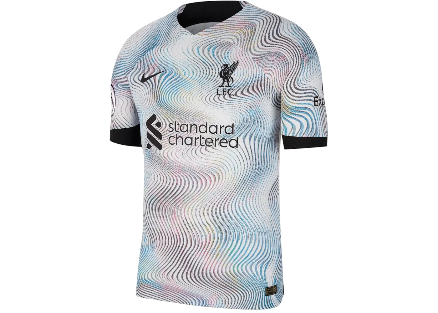 Мужская футболка с длинным рукавом Nike Liverpool 2022/23 Away Vapor Match Authentic Jersey, White