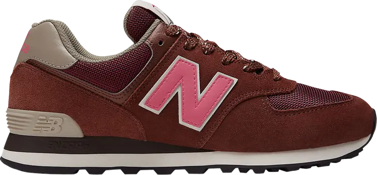 

Кроссовки New Balance 574 'Brown Pink', коричневый