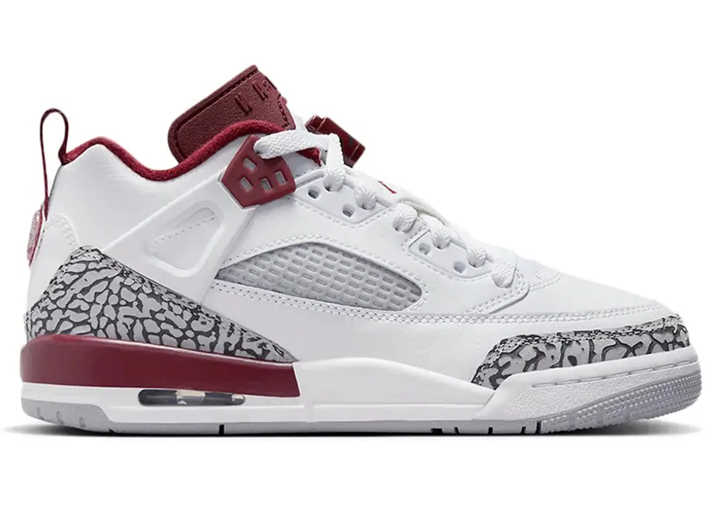 Детские кроссовки Lifestyle Jordan Spizike Low Jordan, White/Team Red/Wolf Grey/Anthracite