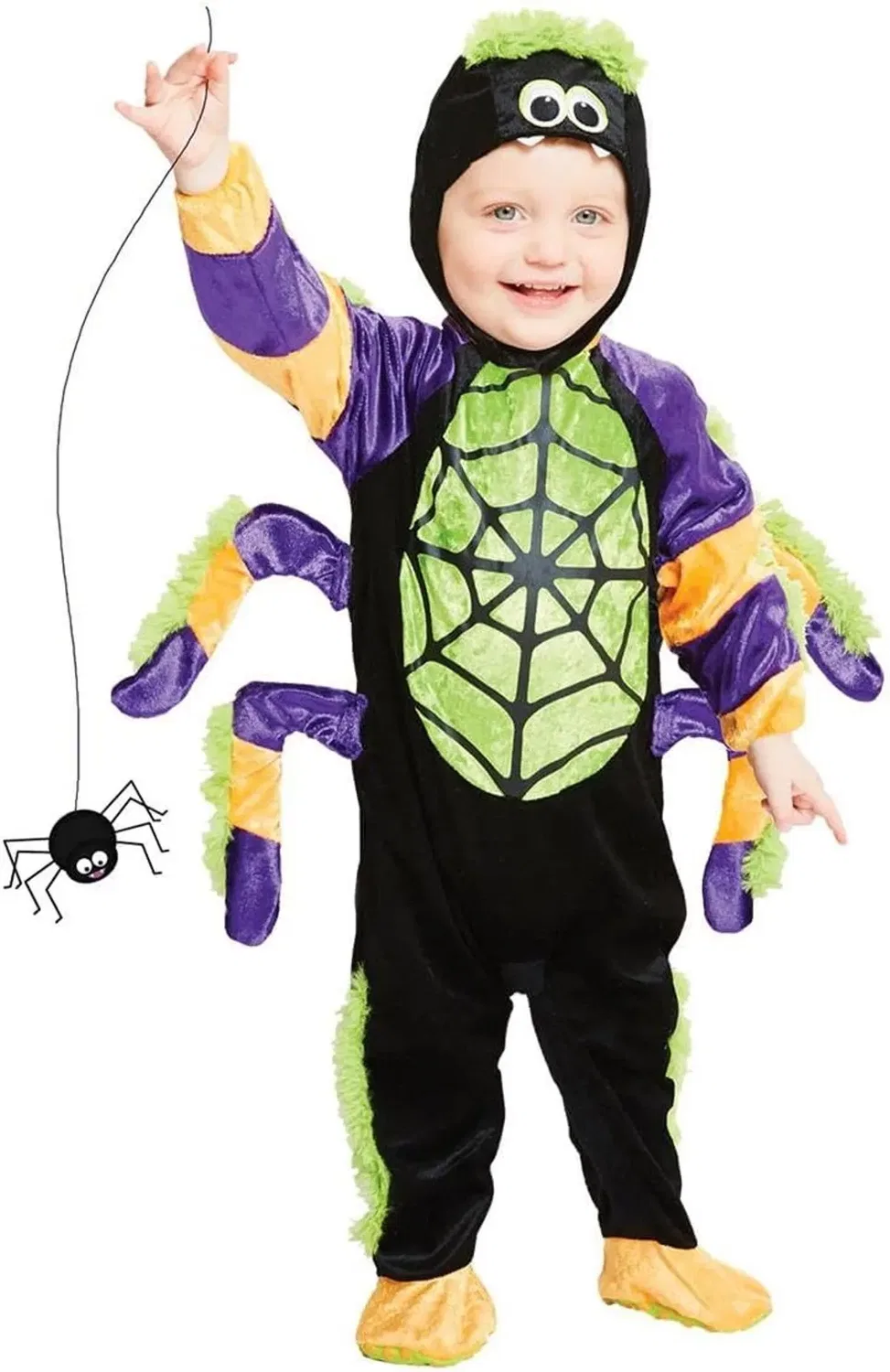 Детский костюм паука Halloween amscan, Black