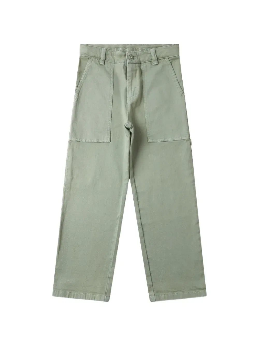 Джинсы с нашивкой Stella McCartney Kids, зеленый