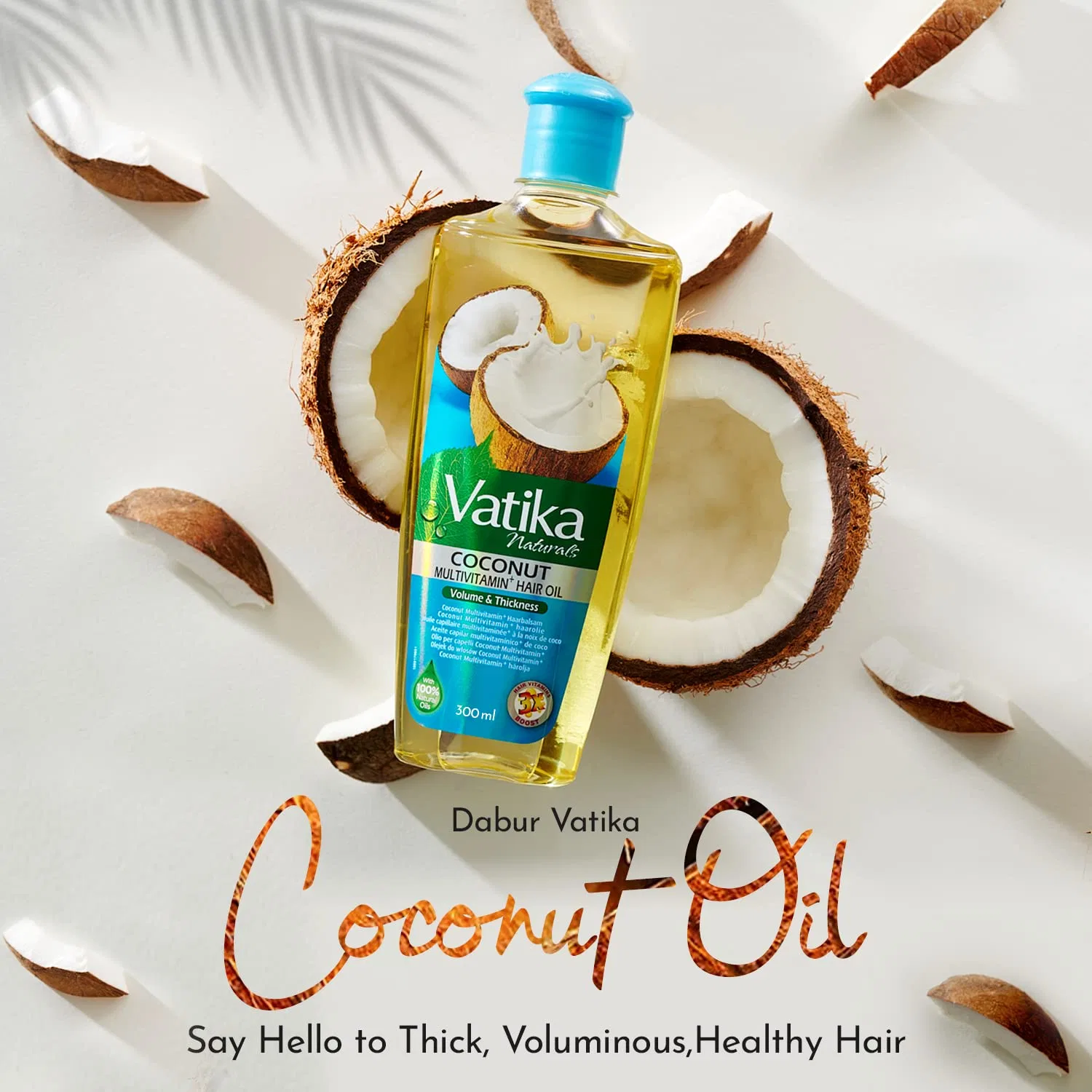 Мультивитаминное масло для волос Vatika Naturals, 200 мл Dabur — фото 2