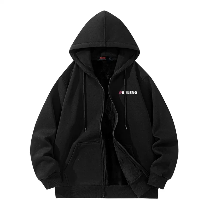 Детское худи на молнии с капюшоном BALENO, Black