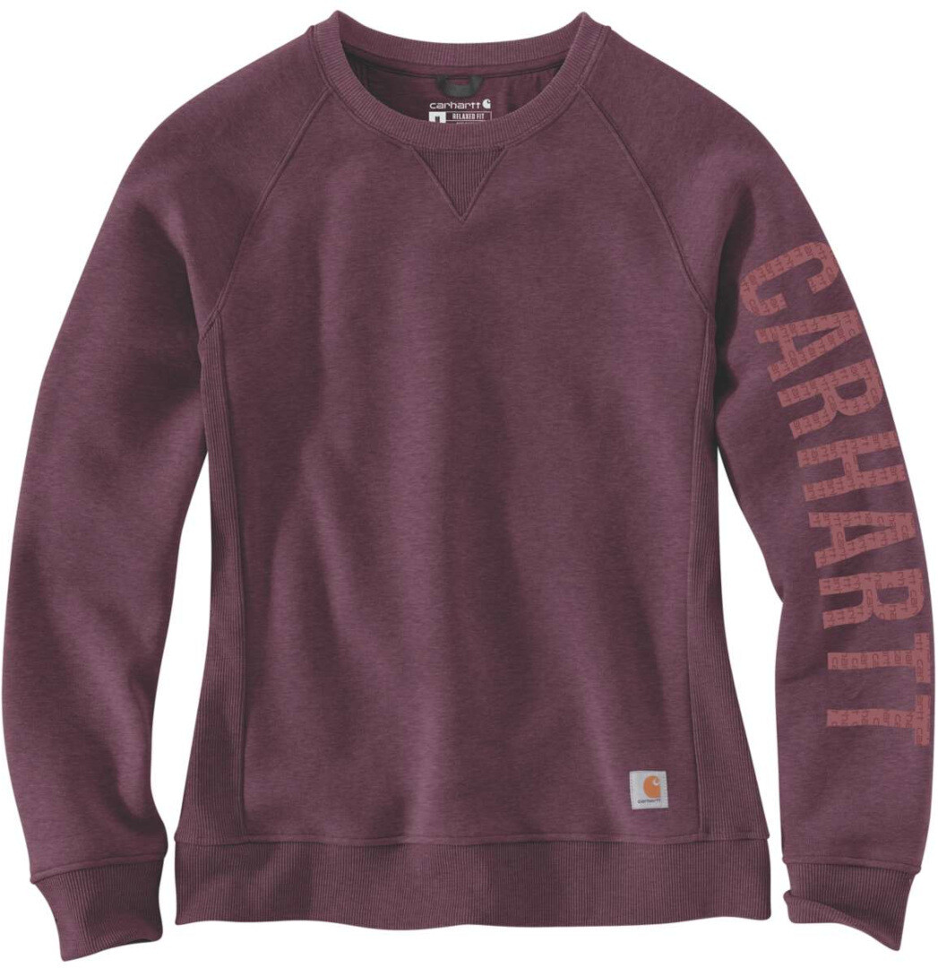 

Свитшот женский Carhartt Clarksburg Crewneck, темно-фиолетовый