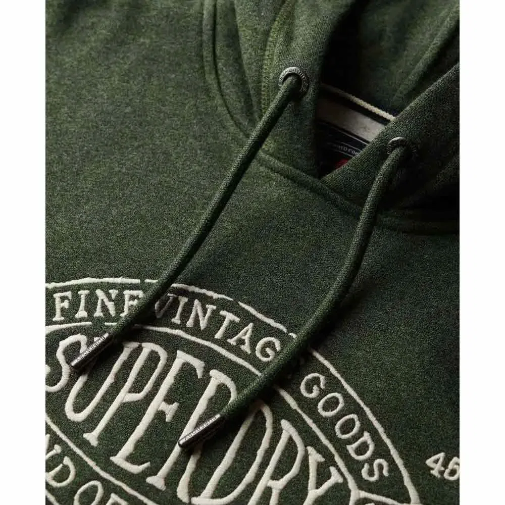 Худи Outdoor Co Relaxed Fit Superdry, зеленый — фото 2