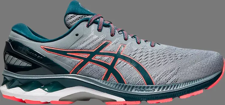 

Кроссовки gel kayano 27 'sheet rock magnetic blue' Asics, серый
