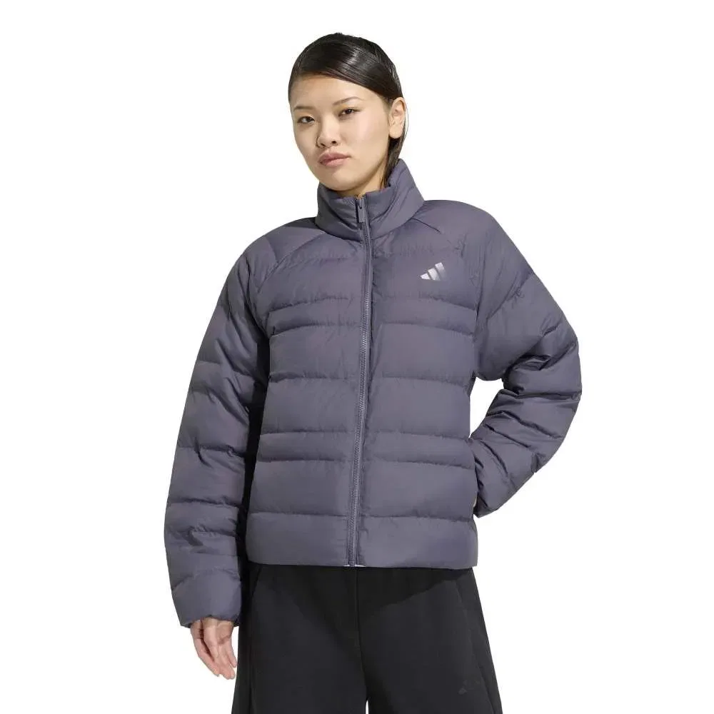 Женская куртка утепленная с технологией Climawarm Adidas, Grey