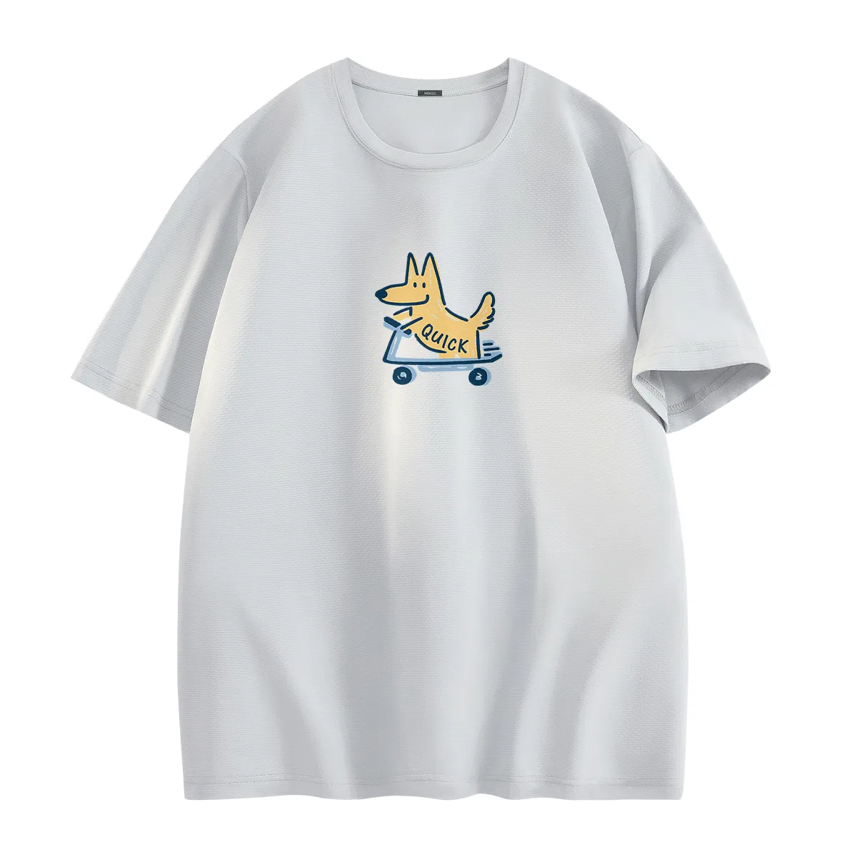 Футболка детская с логотипом MINISO, Light Gray