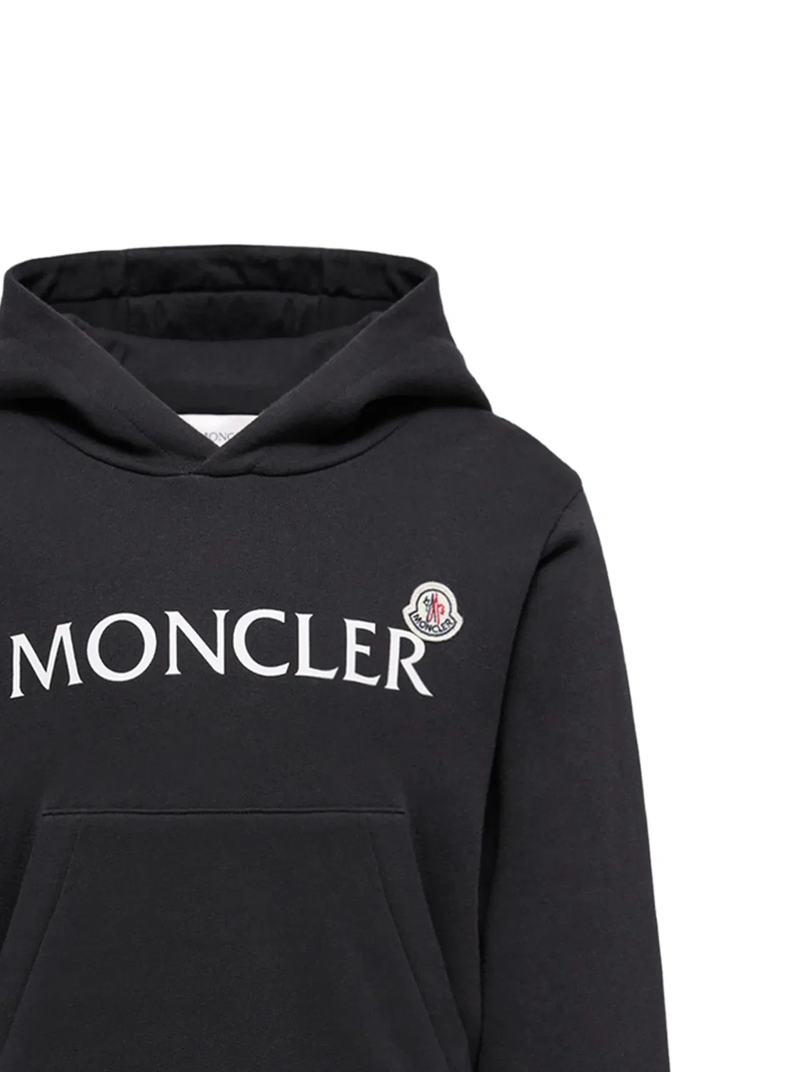 Худи с деталями Lodo черного цвета Moncler, черный — фото 2