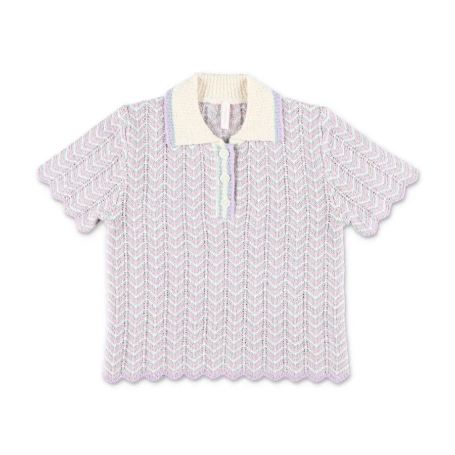 Поло с шевронным узором Kids Halliday Zimmermann, Multi