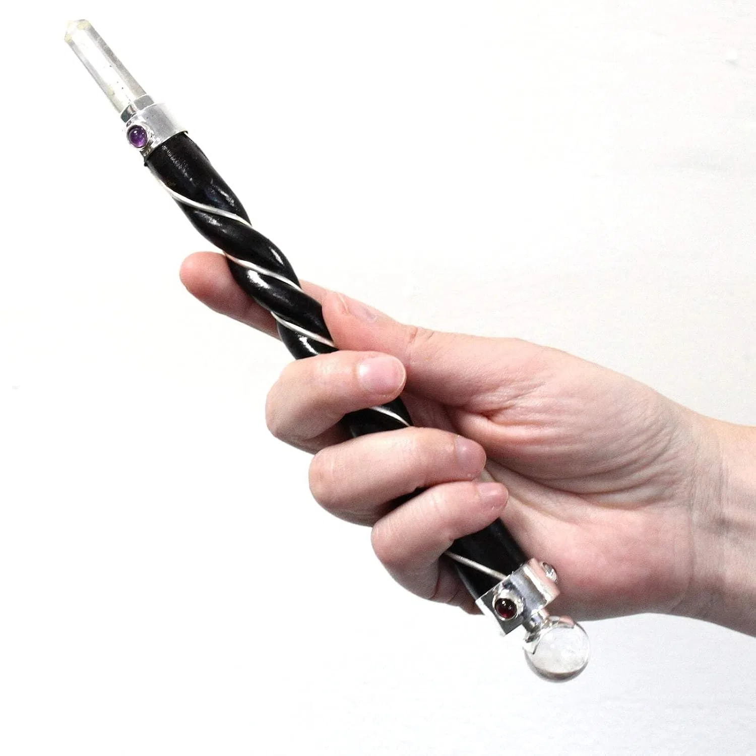 Скраб для тела Twisted Healing Wand, Ancient Wisdom, 50 г, Silver Amethyst Sphere — фото 4